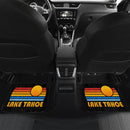 Sunset Retro Lake Tahoe Car Floor Mats