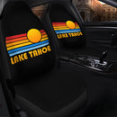 Sunset Retro Lake Tahoe Custom Car Seat Covers Decor Protectors