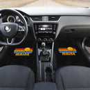 Sunset Retro Maine Car Floor Mats