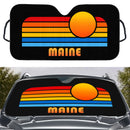 Sunset Retro Maine Car Auto Sunshades