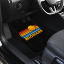 Sunset Retro Michigan Car Floor Mats