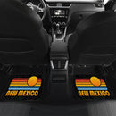 Sunset Retro New Mexico Car Floor Mats