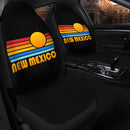 Sunset Retro New Mexico Custom Car Seat Covers Decor Protectors