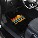 Sunset Retro San Clemente Car Floor Mats