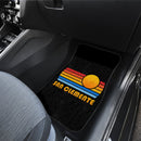 Sunset Retro San Clemente Car Floor Mats