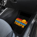Sunset Retro Tampa Car Floor Mats