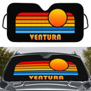 Sunset Retro Ventura Custom Car Windshield Sunshades