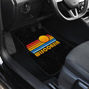 Sunset Retro Wisconsin Car Floor Mats
