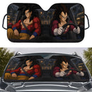 Super Saiyan 4 Goku x Super Saiyan 4 Vegeta Dragon Ball GT Car Auto Sunshades