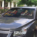 Super Saiyan 4 Goku x Super Saiyan 4 Vegeta Dragon Ball GT Car Auto Sunshades