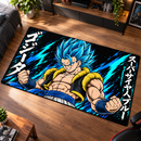 Gogeta Super Saiyan Blue Rectangular Area Rug