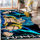 Gogeta Super Saiyan Blue Rectangular Area Rug