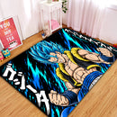 Gogeta Super Saiyan Blue Rectangular Area Rug
