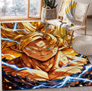 Super Saiyan 2 Goku Rectangular Area Rug