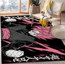 Super Saiyan Rose Dragon Ball Super Rectangular Area Rug