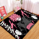 Super Saiyan Rose Dragon Ball Super Rectangular Area Rug