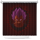 Vegeta Ultra Ego Break Wall Shower Curtain
