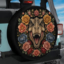 T-Rex Floral Spare Car Spare Tire Cover