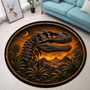 T-rex Volcanic Carpet Round Rug