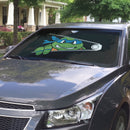 TMNT Ninja Mutant Teenage Blue Zip Custom Car Windshield Sunshades