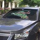 TMNT Ninja Mutant Teenage Red Zip Custom Car Windshield Sunshades