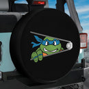 TMNT Ninja Mutant Teenage Blue Unzipped Jeep Car Spare Tire Cover