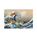 TNMT Ninja Turtle The Great Wave Japan Jigsaw Puzzle