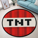 TNT Block Pixel Round Rug
