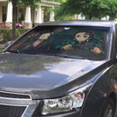 Tanjiro Kamado x Nezuko Kamado Demon Slayer Custom Car Windshield Sunshades