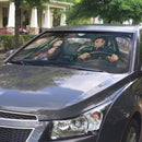 Tanjiro x Nezuko Kamado Demon Slayer Car Auto Sunshades