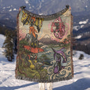 Tapu Koko Tapu Lele Tapu Pokemon Woven Throw Blanket