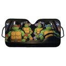 Teenage Mutant Ninja Turtles Driving Custom Car Windshield Sunshades