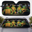 Teenage Mutant Ninja Turtles Driving Custom Car Windshield Sunshades