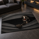 Terminator Robot Hide Rectangular Area Rug