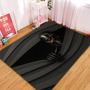Terminator Robot Hide Rectangular Area Rug