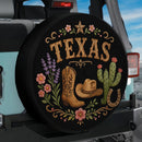 Texas Things Car Spare Tire Cover With Camera Hole