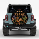 Texas Things Car Spare Tire Cover With Camera Hole