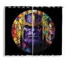 Thanos Stained Glass Window Curtain