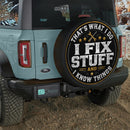 That_s What I Do I Fix Stuff I Know Things Car Spare Tire Cover