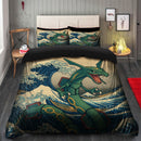 The Great Wave Of Rayquaza Bedding Set