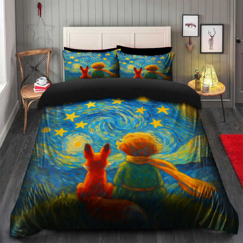 The Little Prince Starry Night Bedding Set