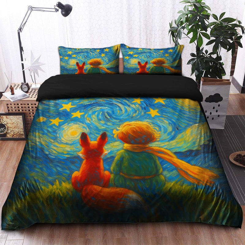 The Little Prince Starry Night Bedding Set
