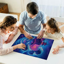 The Neon Kanagawa Great Wave Jigsaw Puzzle