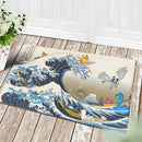 The Great Wave Japan Doormat Home Decor