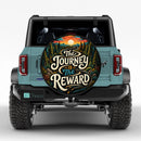 The Journey Is The Reward Car Spare Tire Cover