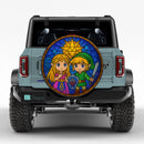 The Legend of Zelda Link Stained Glass Jeep Car Spare Tire Cover