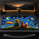 The Little Prince Starry Night Desk Mat