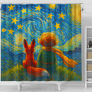 The Little Prince Starry Night Shower Curtain