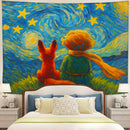 The Little Prince Starry Night Tapestry