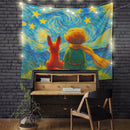 The Little Prince Starry Night Tapestry